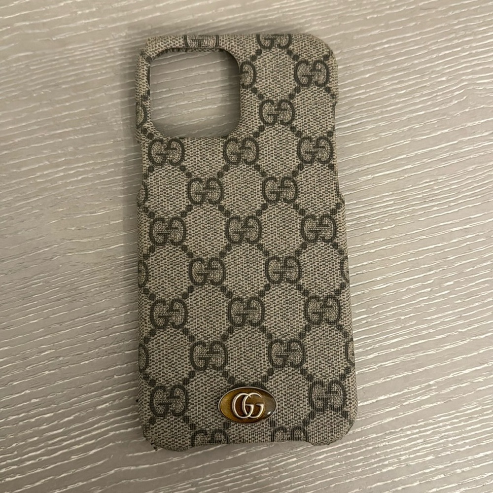 iPhone 13 Pro Max Gucci case as pictured